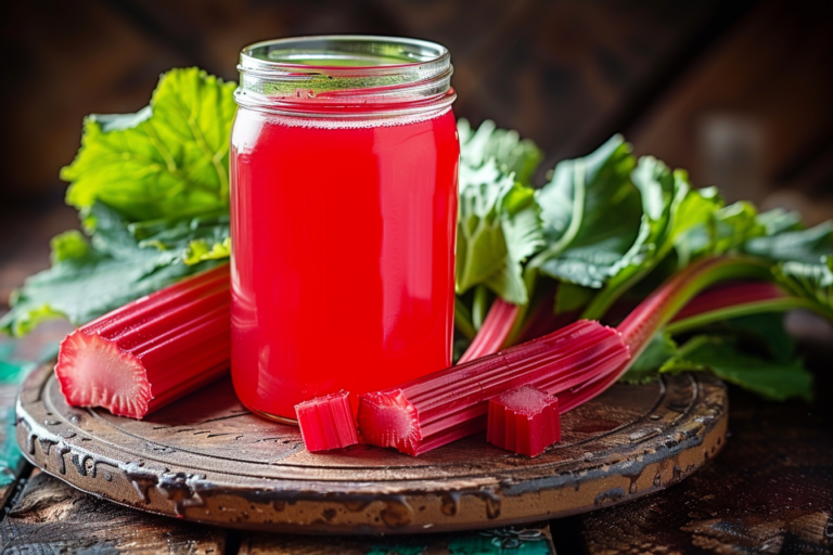 Rhubarb Juice Recipe