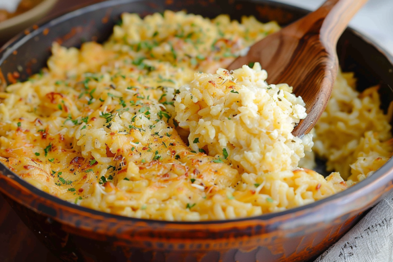 Cheesy Rice Recipe