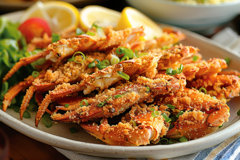 Deep-Fried Soft Shell Crabs Recipe