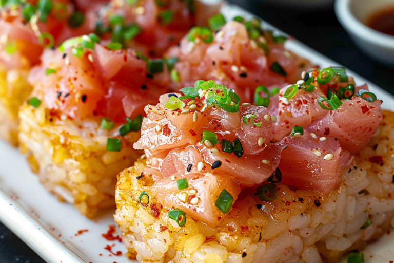 Spicy Tuna Crispy Rice Recipe
