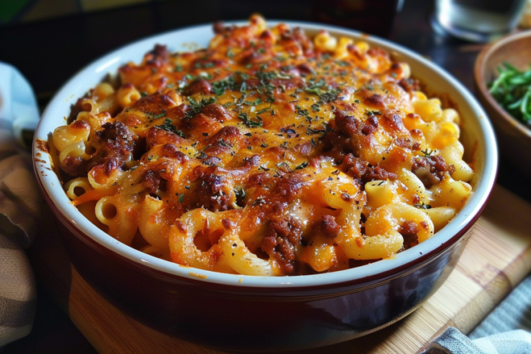 Easy and Cheesy Beefaroni Recipe