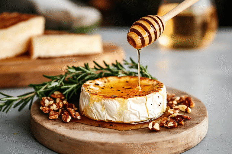 Hot Honey Baked Brie Recipe