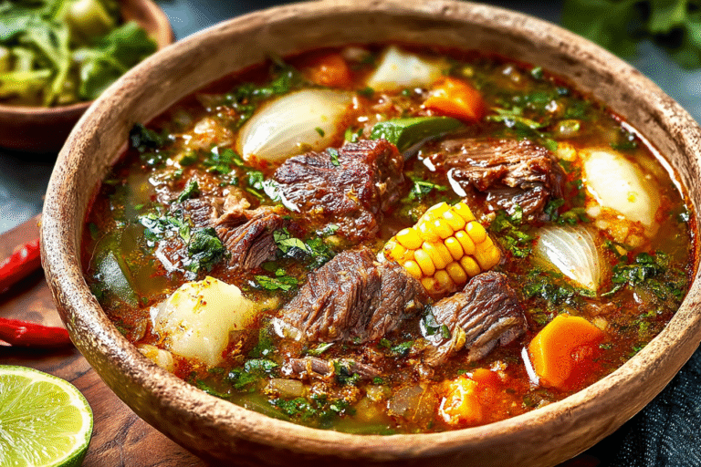 Caldo de Res Recipe: Traditional Mexican Beef Soup