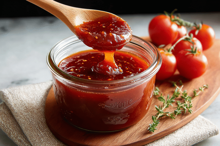 Hot Honey BBQ Sauce Recipe
