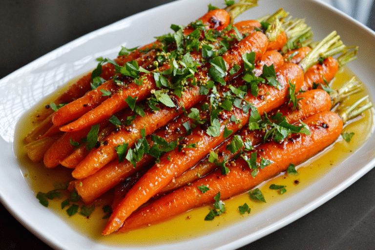 Hot Honey Glazed Carrots Recipe