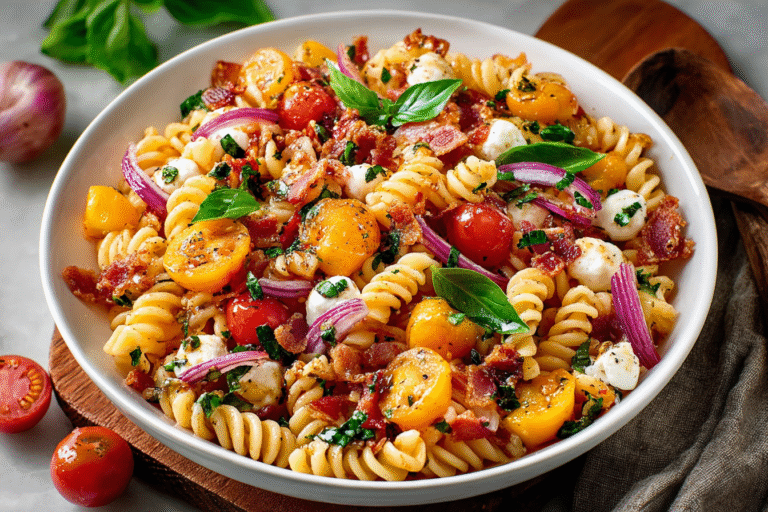 Hot Honey Pasta Salad Recipe