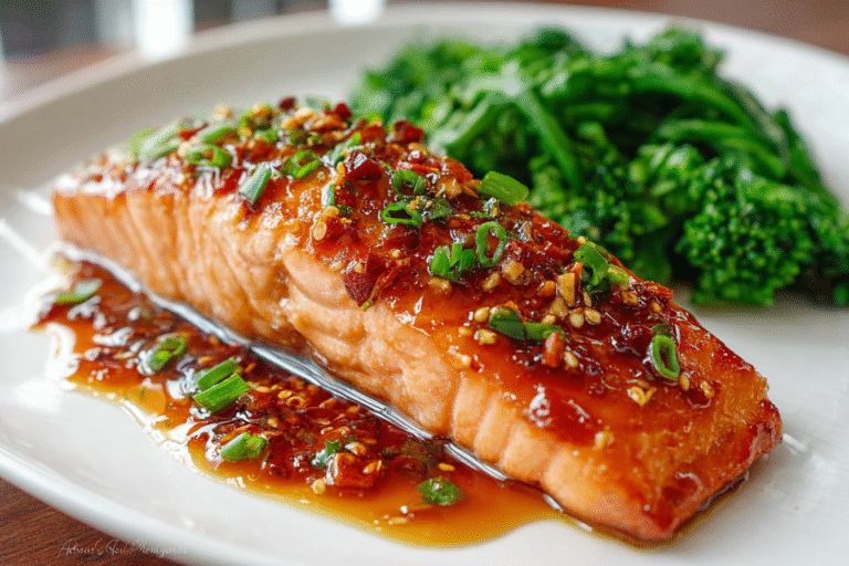 Hot Honey Salmon Recipe