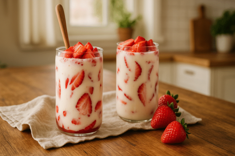 Fresas Con Crema Recipe