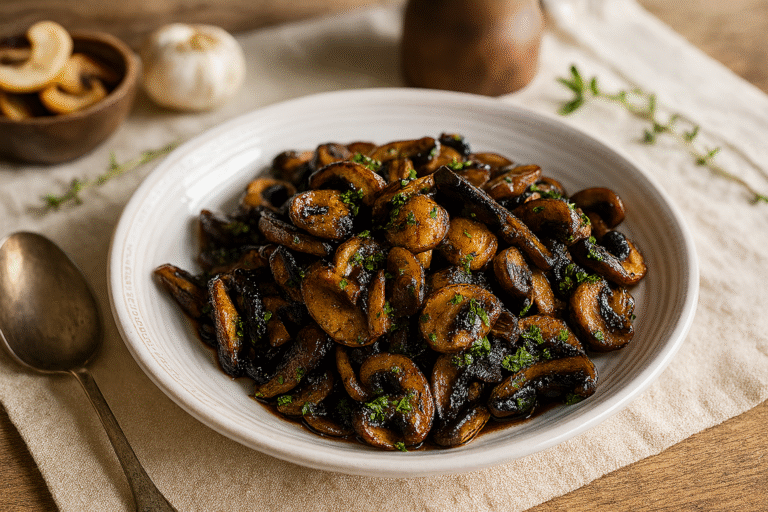 Sautéed Mushroom Medley with Fresh Herbs