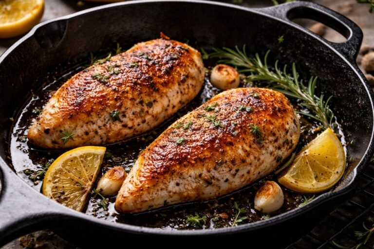 How Long to Cook Chicken Breast in Cast Iron Skillet