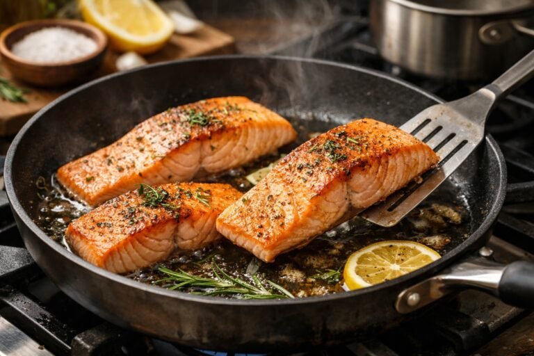 How Long to Cook Salmon on Stove