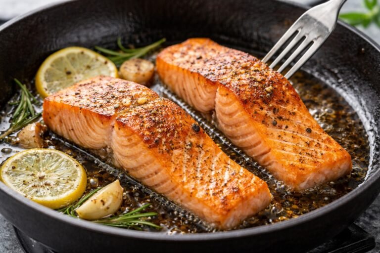 How Long to Cook Salmon on a Skillet