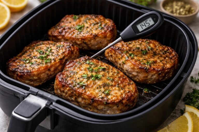How Long to Cook Boneless Pork Chops in Air Fryer