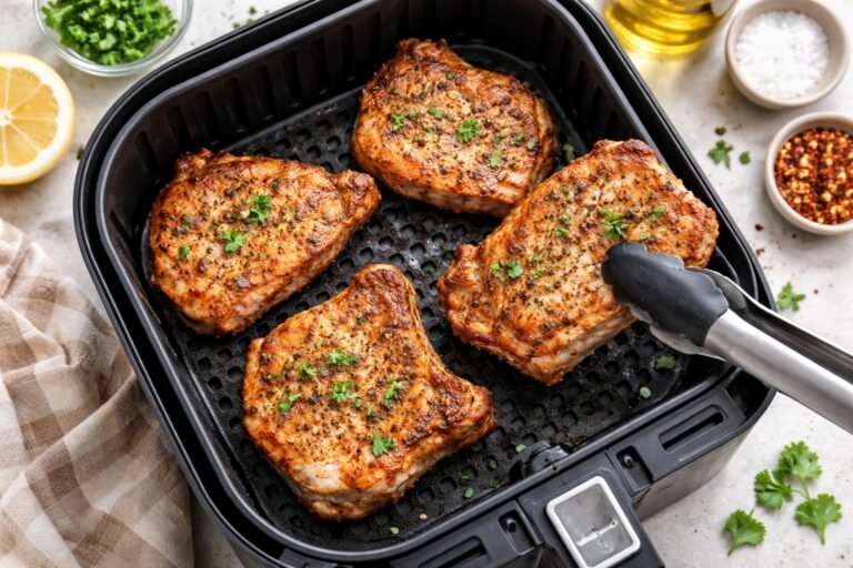 How Long to Cook Frozen Pork Chops in Air Fryer