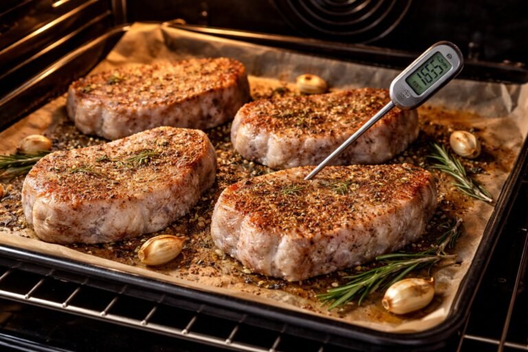 How Long to Cook Frozen Pork Chops in Oven