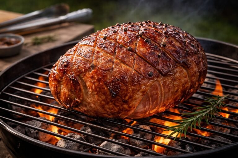 How Long to Cook Ham on Charcoal Grill