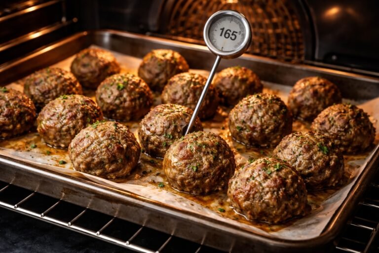 How Long to Cook Lamb Meatballs in Oven