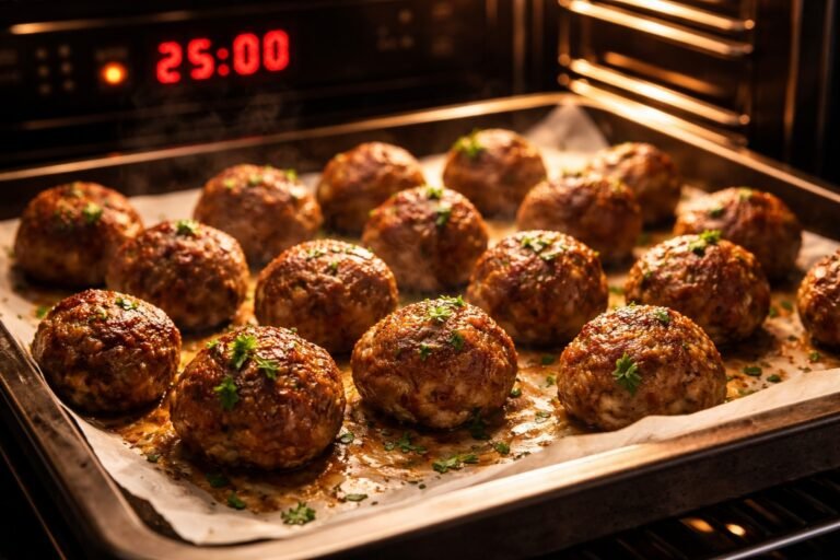 How Long to Cook Meatballs in Oven