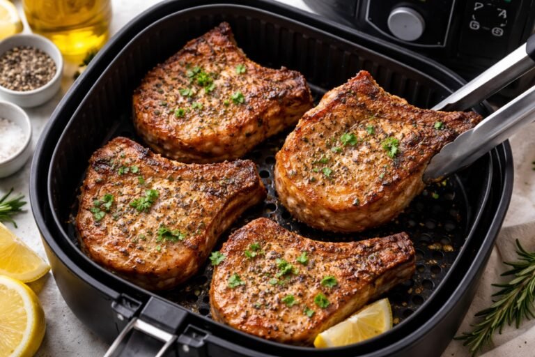 How Long to Cook Pork Chops in Air Fryer