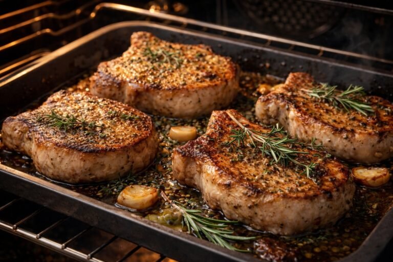 How Long to Cook Pork Chops in Oven