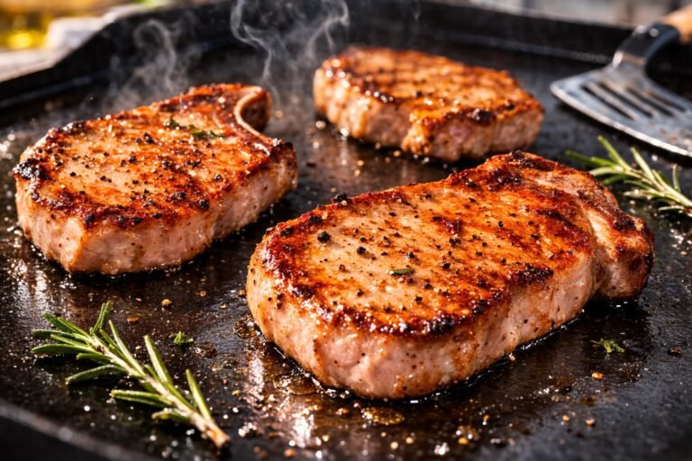 How Long to Cook Pork Chops on Blackstone