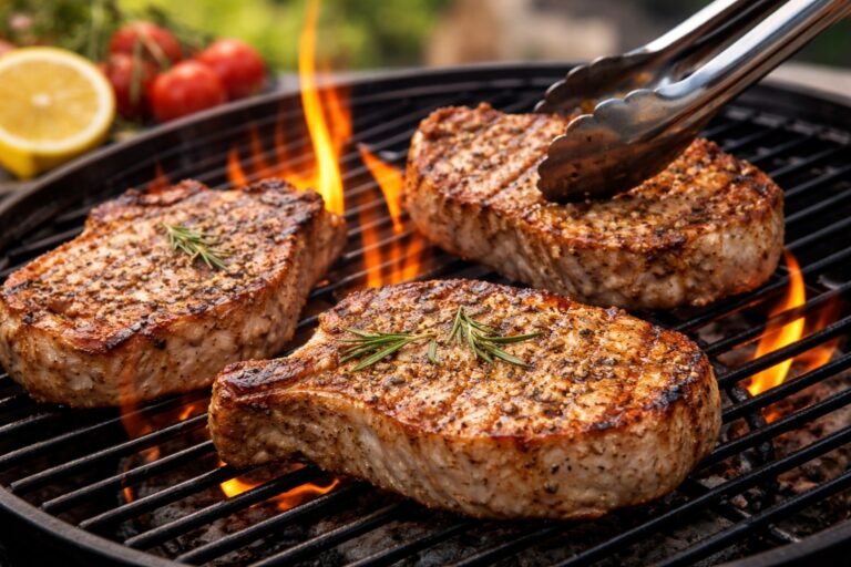 How Long to Cook Pork Chops on the Grill