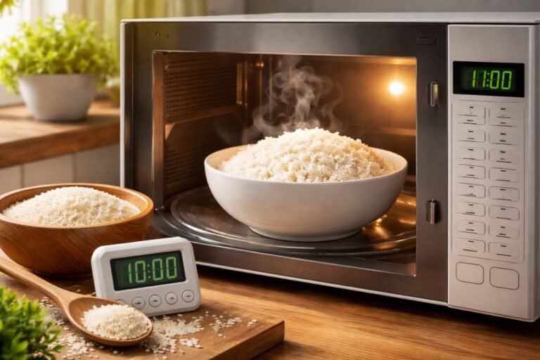 How Long to Cook Rice in Microwave