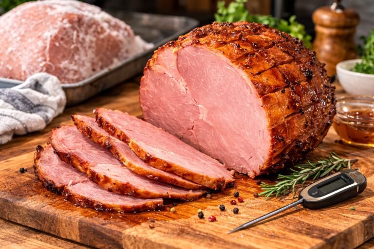 How Long to Cook a 10 lb Frozen Ham