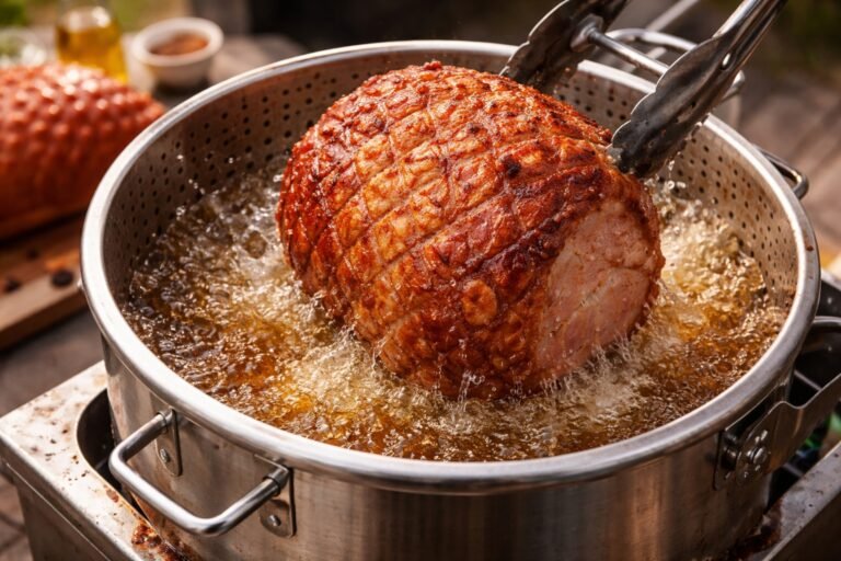 How Long to Deep Fry a Pre-Cooked Ham